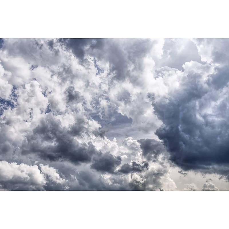 Photography Beautiful Cloud View Mural Decorative Wallpaper Decor for Living Room