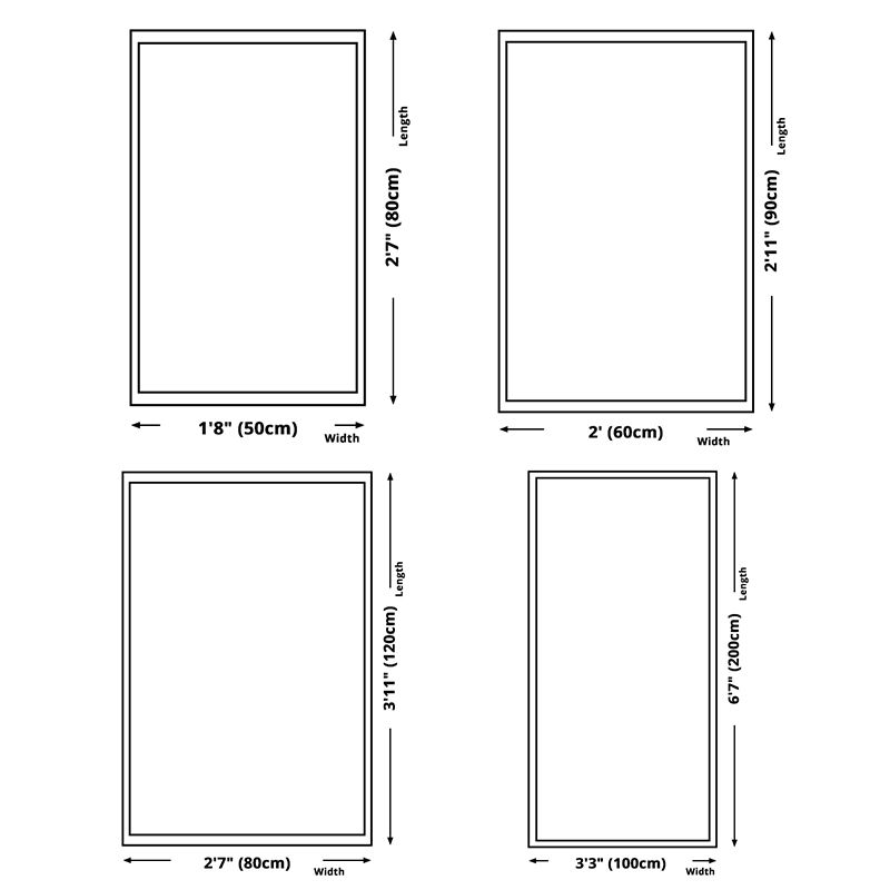 Multicolored Creative Modern Rug Asymmetrical Geometry Design Carpet Polyester Non-Slip Backing Rug for Home Decor