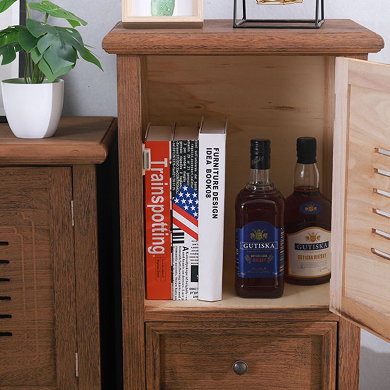 Nautical Bedroom Wooden Storage Chest Vertical 12" W Chest with Drawers