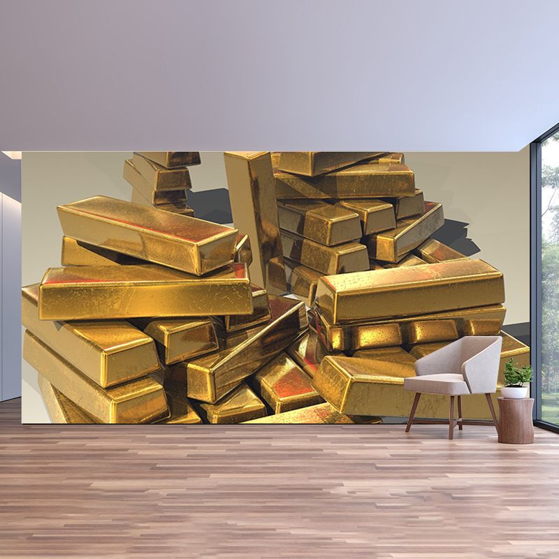Art Scene Environment Friendly Decorative Mural Industrial Metal Wall Mural Wallpaper