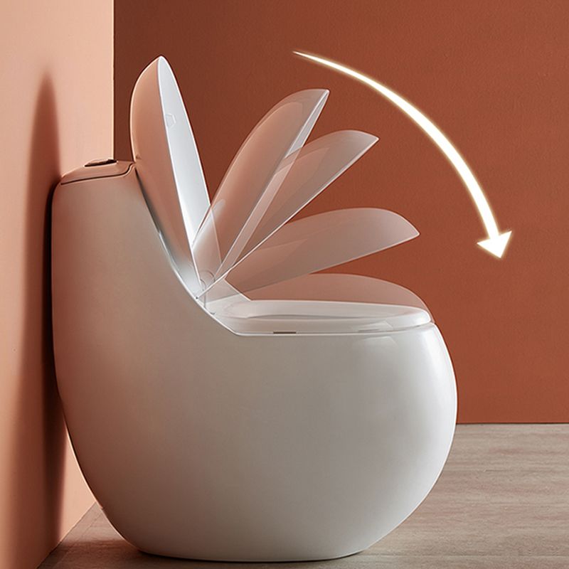 Contemporary Toilet Bowl One Piece Skirted Urine Toilet with Seat