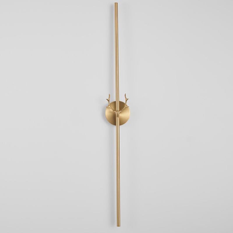 Modern Metal Shade Wall Lighting Fixtures Gold Shade Wall Lamp for Bedroom