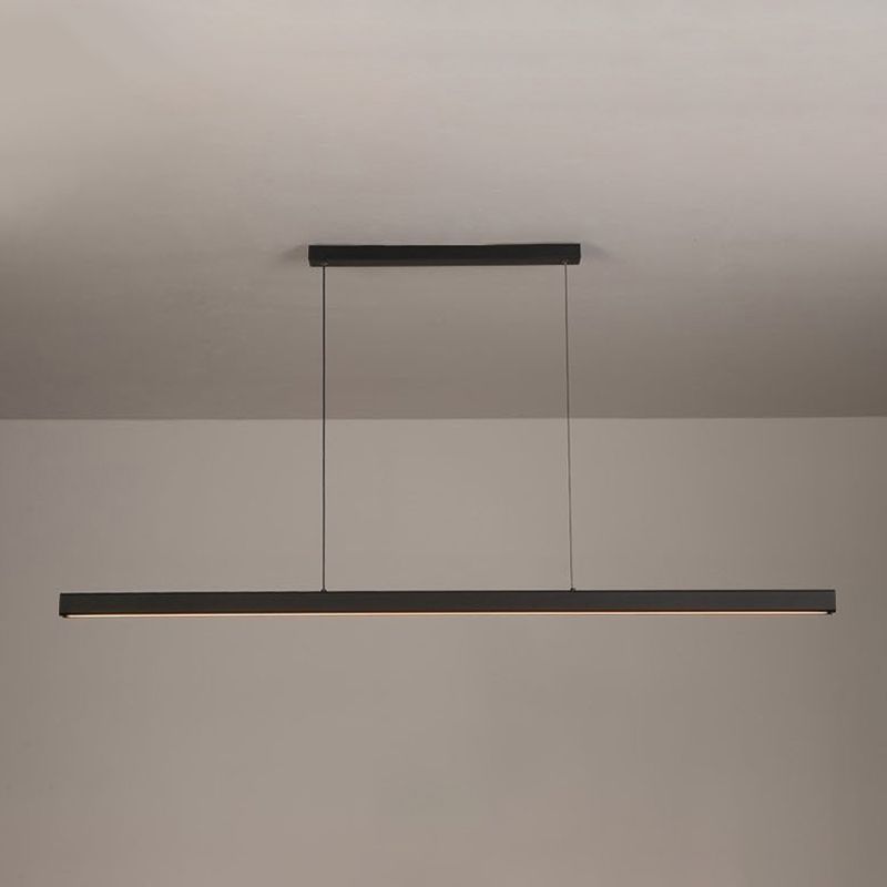 Simple Hanging Island Light Modern Metal LED Hanging Lighting Fixture for Sitting Room