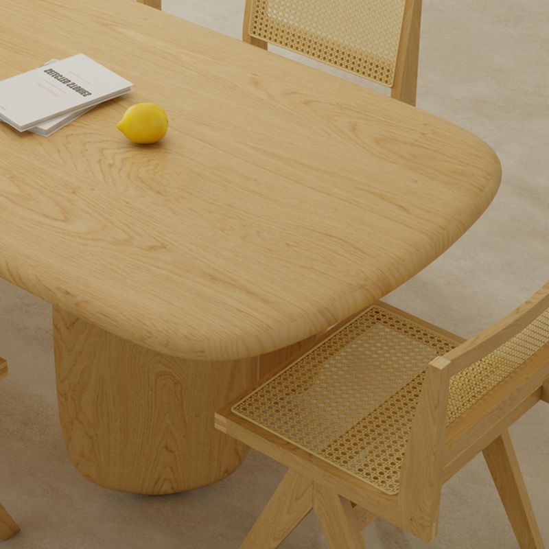 Traditional Dining Set 1/5/7 Pcs Rectangle Solid Wood  Dining Table with Armless Chairs