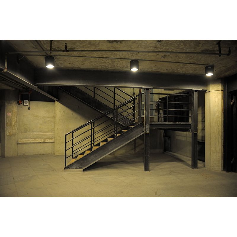 Iron Staircase Wall Covering Mural Industrial Waterproof Wine Club Wall Decor, Optional Size