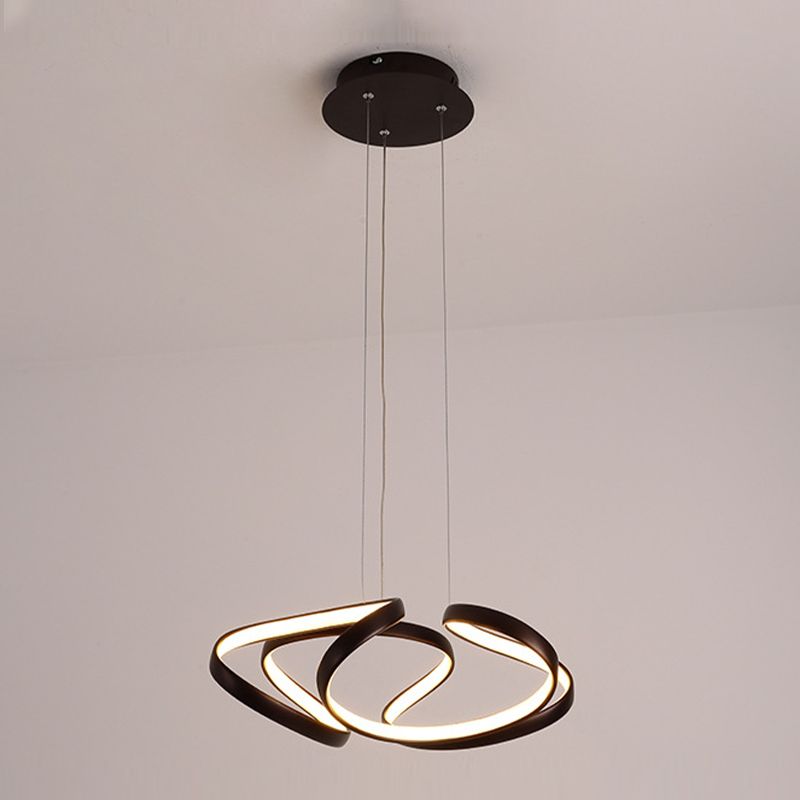 Lámpara de lámpara LED de lámpara de lámpara de onda de metal