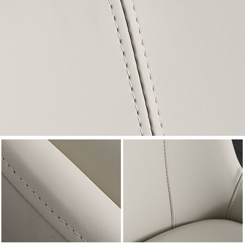 Nordic Style Metal Side Chair Gold Base Side Dining Chair for Bedroom