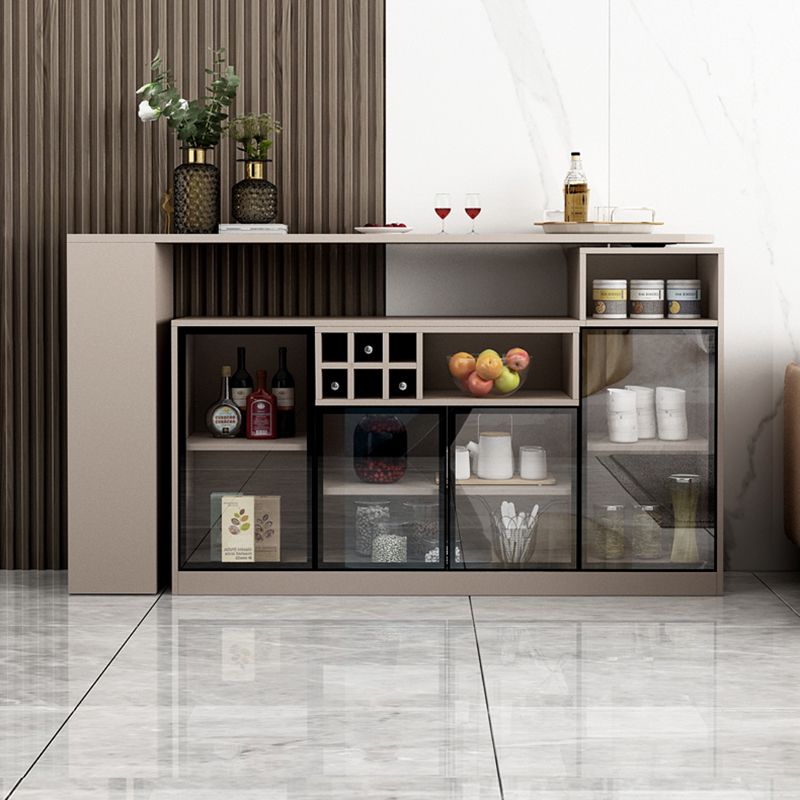 Modern Style Wood Specialty Bar Height Pub Table for Living Room