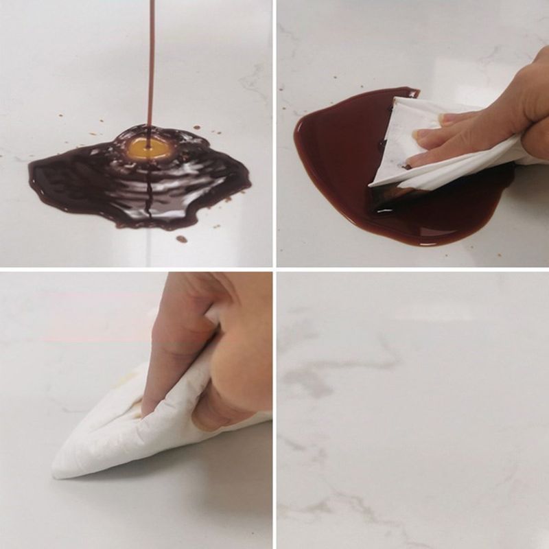 Traditional Luxury Dining Table Sintered Stone Rectangle Table for Home