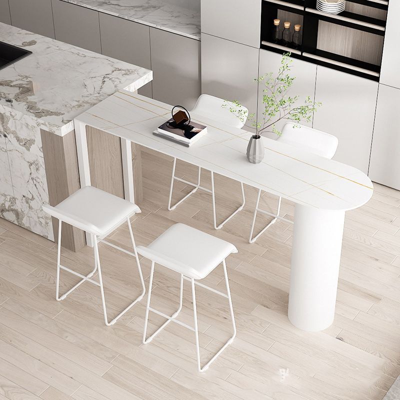 Modern Rectangle Bar Counter Table Stone Bar Counter Table for Home