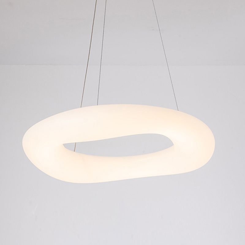 Lámpara colgante de LED de estilo simple moderno dormitorio de la sala de estar colgante