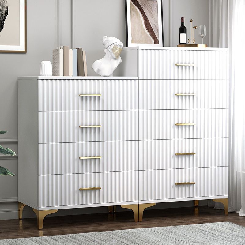 Contemporary Lingerie Chest Wood Storage Chest Dresser for Home