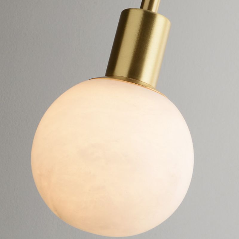 Goldsteinhänge -Leuchten zeitgenössischer Suspensionsanhänger für Schlafzimmer