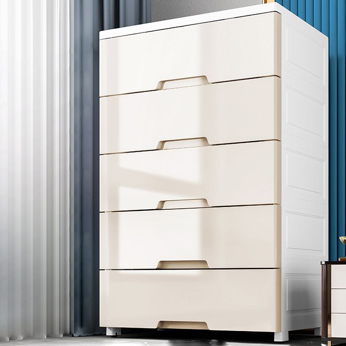 Lingerie Chest  Contemporary Plastic Chest with Drawers for Bedroom