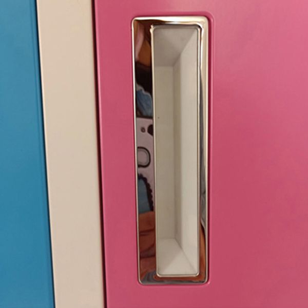 Modern Style Wardrobe Metal Wardrobe Closet for Home,16.54" D x 14.96" W x 70.87" H