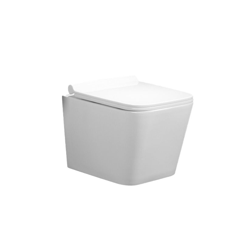 Contemporary 1 Piece Flush Toilet Wall Mount Urine Toilet for Bathroom