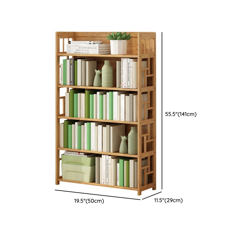 Scandinavian Wood Book Shelf Freestanding Standard Kids Bookshelf