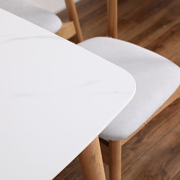 Moderno 1/2/4/5 Piezas Conjunto de comedor de comedor de madera maciza/Artículos separados