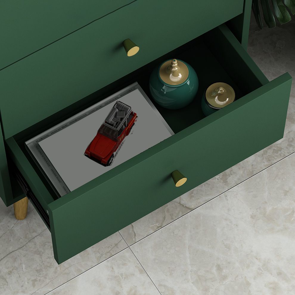 Wood Glam Lingerie Chest Vertical Soft-Close Drawers Storage Chest