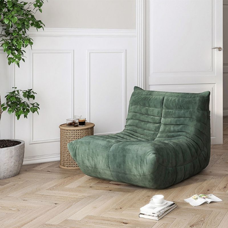 Nordic Armless Tight Back Living Room Reclining Lounge Accent Chair
