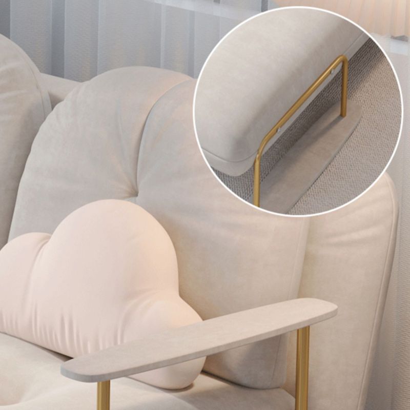 Luxurious Full/Queen Convertible Sofa Tufted Upholstery Sofa Bed