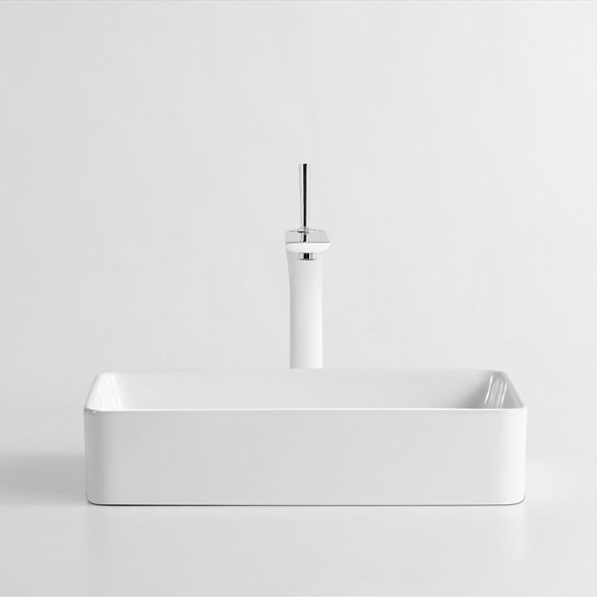 Modern Style Bathroom Sink Faucet with 1-Handle Brass Sink Faucet