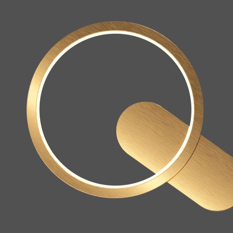 Einfachheit Wandleuchte leichte moderne Lesenlampe mit Metallschatten für Schlafzimmer