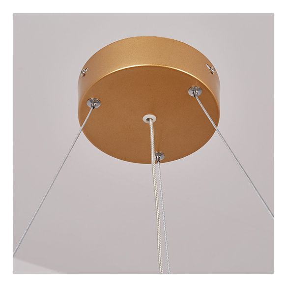 Lampatto a sospensione a sfera di vetro trasparente Light Light Modern 25/45 Luci a sospensione dorata per soggiorno