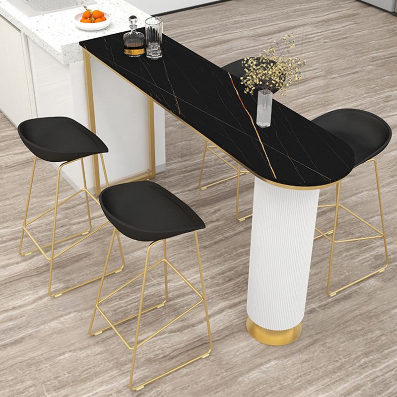 Specialty Bar Table Bar Height Contemporary Pub Table for Indoor