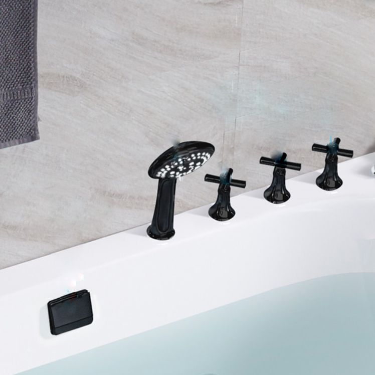 Modern Acrylic Bath Corner Soaking Back to Wall White Modern Bathtub