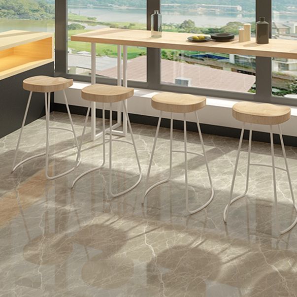 Modern Bar Table Set 1/5/6 Pieces Wood Rectangle Bar Table with Backless Stools