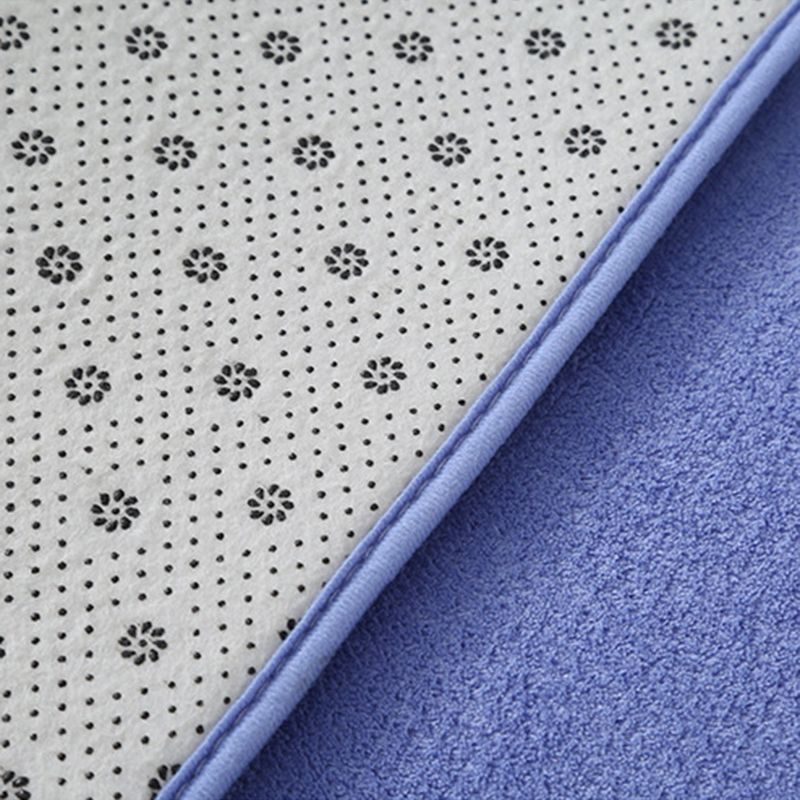 Moquette moquette area solida area tappeto poliestere moquette con supporto non slip