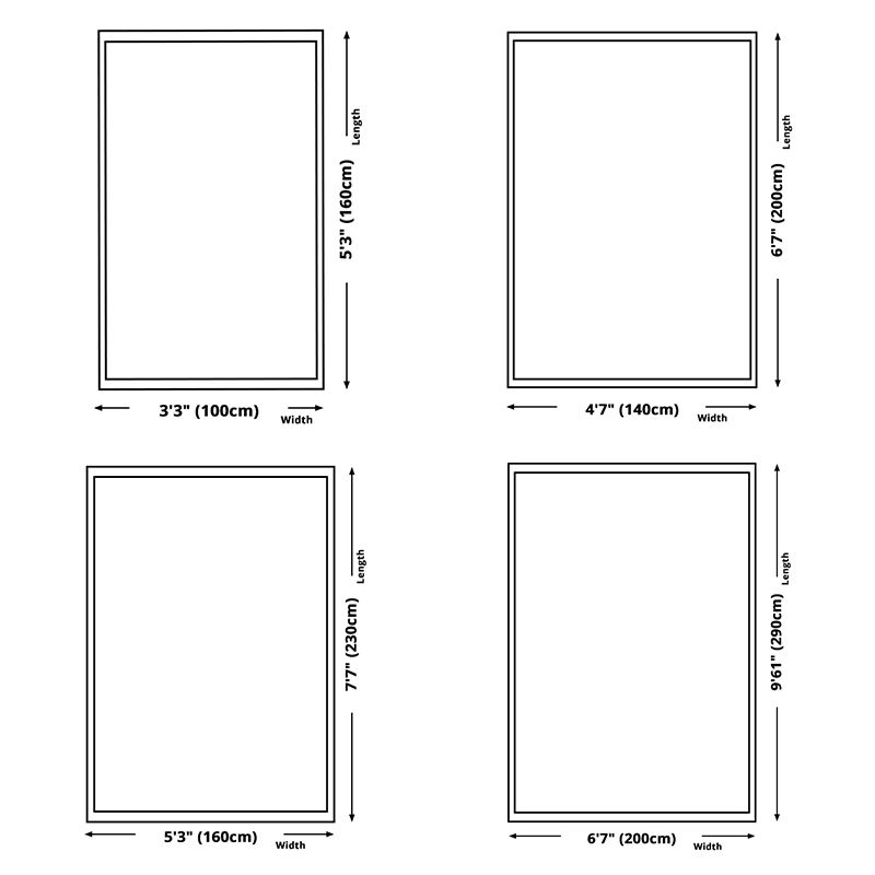 Witte toon Shabby Chic indoor tapijt polyester tribale afdrukt tapijt Easy Care Tapijt voor huizendecoratie