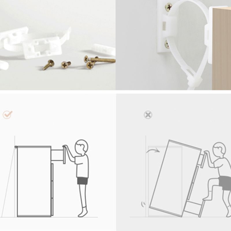 Contemporary Vertical Lingerie Chest Wood Storage Chest Dresser for Home Office