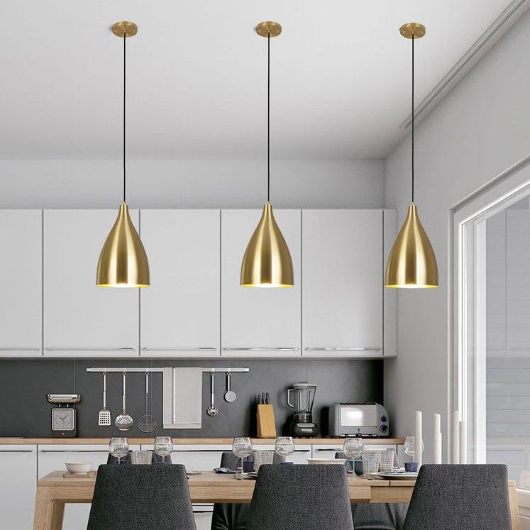 Pendentif de plafond ombré en métal