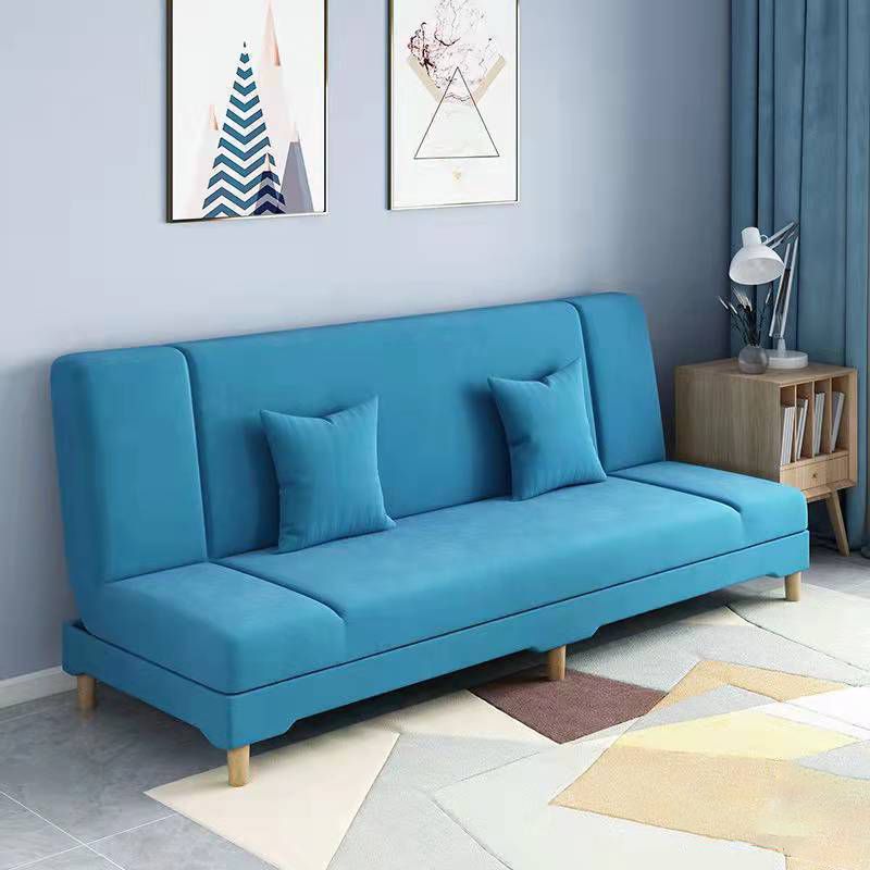 Linen Modern Armless Sleeper for Living Room and Apartment 31.5"
