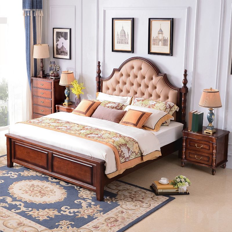 Victorain Tufted Upholstered Standard Bed 71.7-inch W Mattress Included Bed with Headboard