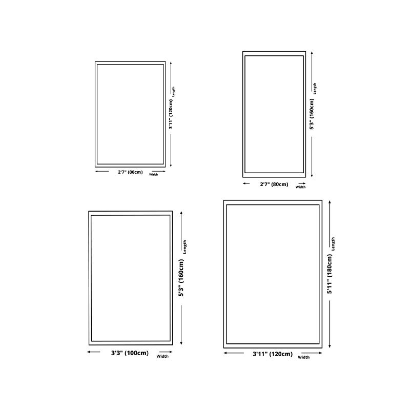 Bloque de color blanco alfombra poliéster alfombra moderna alfombra para sala de estar