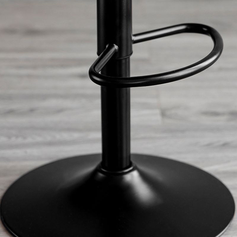 Dining Room Nordic Leather Bar Stool Modern Adjustable Height Stool