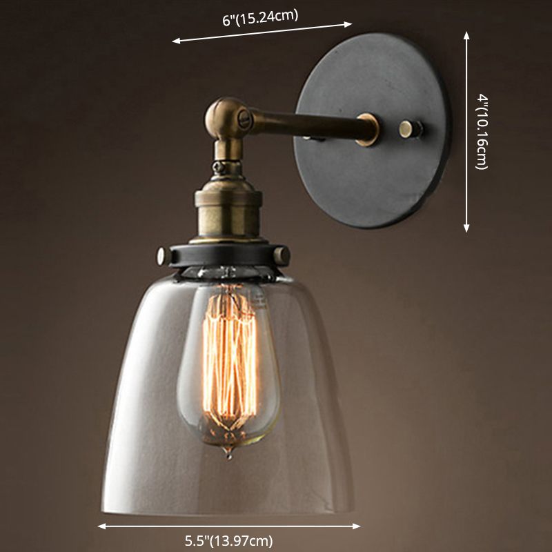 Luminaire de luminaire d'once d'ombrage en verre