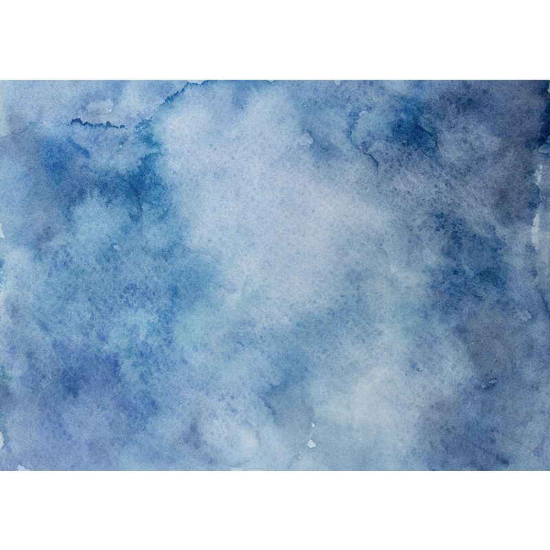 Kleurrijke aquarelbehang muurschildering abstracte moderne wanddecoratie voor slaapkamer