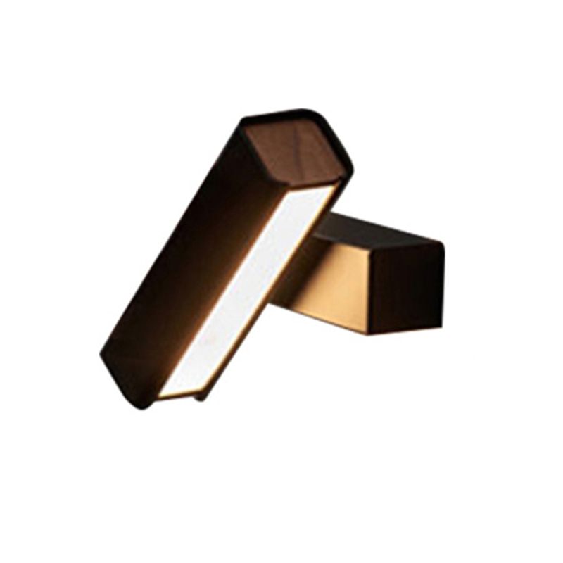 Modern Style Wall Mounted Lighting 1-Light Metal Wall Lamp for Bedroom