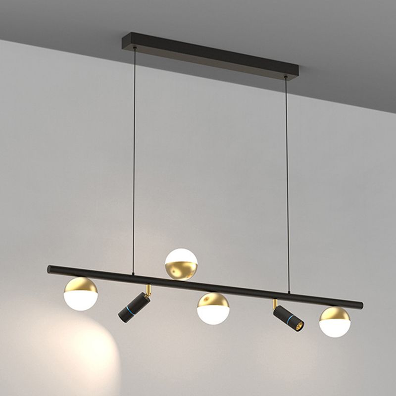 Angle Adjustable Multi Light Spotlight Modern Style Cylinder LED Island Light Downlight Lighting Fixture for Dining Room