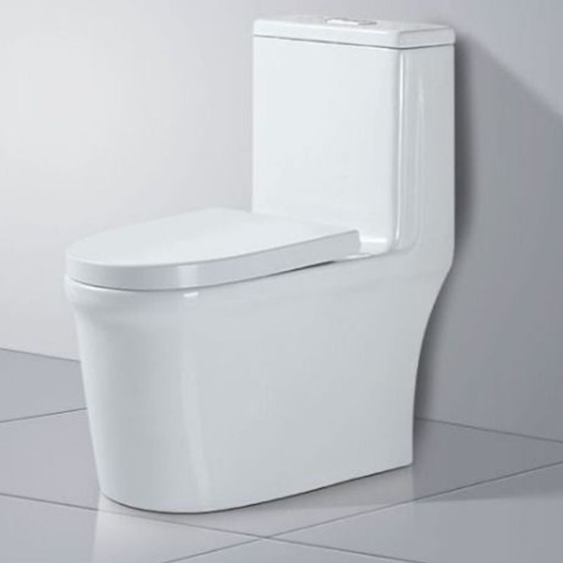 Modern One-Piece Flush Toilet Floor Mount Urine Toilet for Washroom