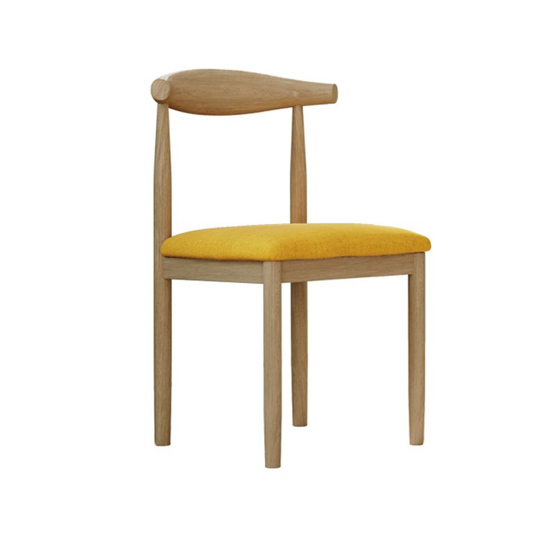Ensemble de chaises de salle à manger de cuisine de côté arrière ouvert de chaise en métal de style moderne