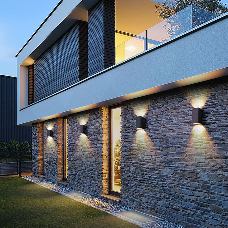 Modern Simple Style Water-proof Farmhouse Wall Sconce for Porch Hallway