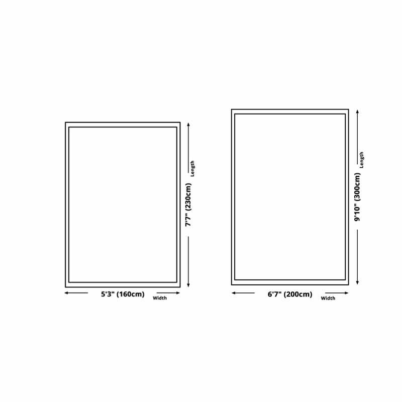 Simplicity Area Carpet Modern Contrast Panel Rug Polyester Stain Resistant Area Rug for Living Room