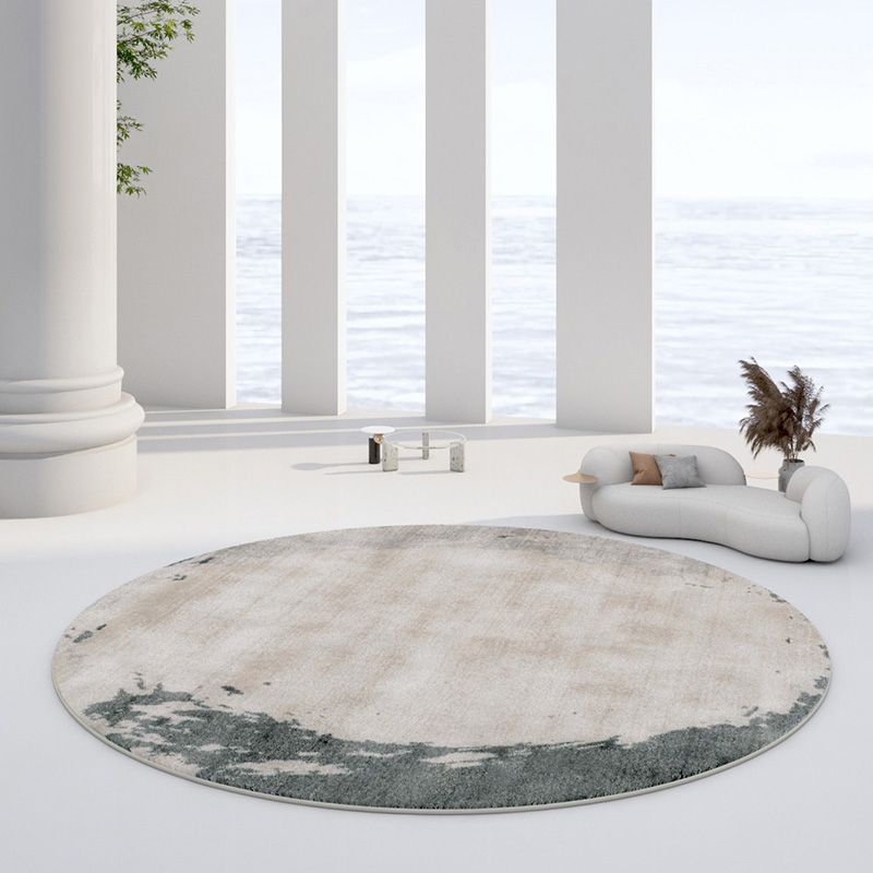 Tapis panaché aquarelle, tapis d'intérieur antidérapant en Polyester pour la décoration de la maison