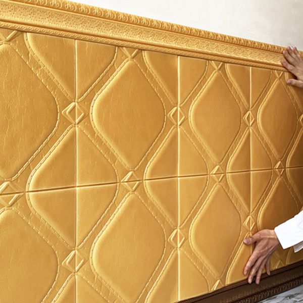 Modern Tin Backsplash Paneling Smooth Styrofoam Wall Ceiling