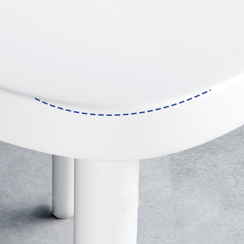 Silla lateral trasera Windsor colorida escandinava de plástico que cena la silla sin brazos